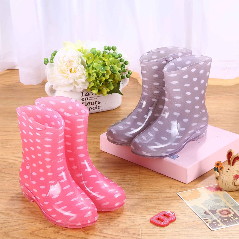 Ủng Đi Mưa 122 Chống Trượt Chống Thấm Nước Cho Nữ Thời Trang
