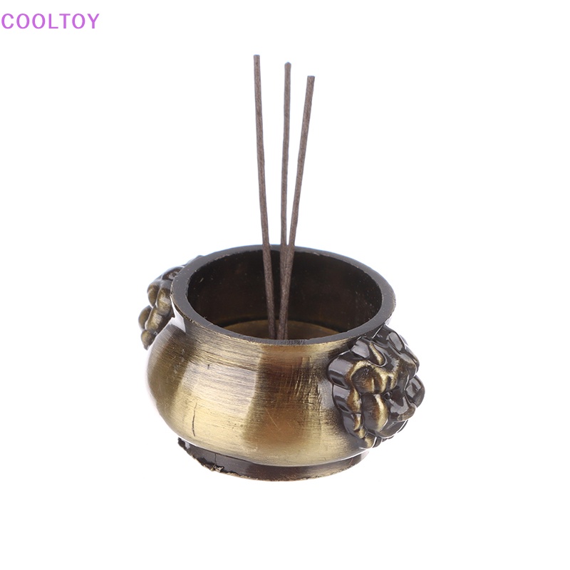 1 Bộ Đế Đốt Trầm Hương Trang Trí Nhà Búp Bê 1: 12