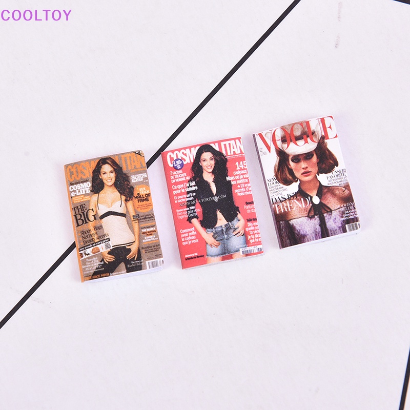 Cooltoy Mô Hình Cuốn Sách Mini Tỷ Lệ 1 / 6 Dùng Để Trang Trí Nhà Búp Bê   Hot!