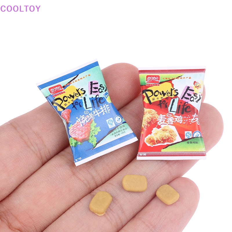 1 Bộ Túi Đựng Snack Mini 1: 12 Trang Trí Nhà Búp Bê