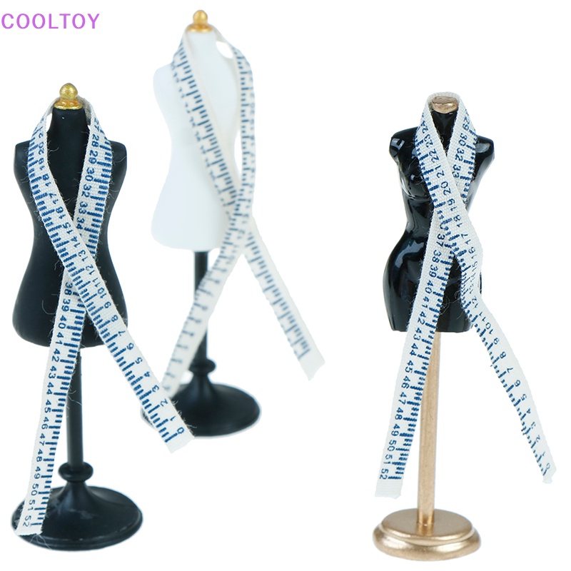 Cooltoy Bộ Thước Ma Nơ Canh mini Tỉ Lệ 1: 12 Trang Phục Cho Nhà Búp Bê
