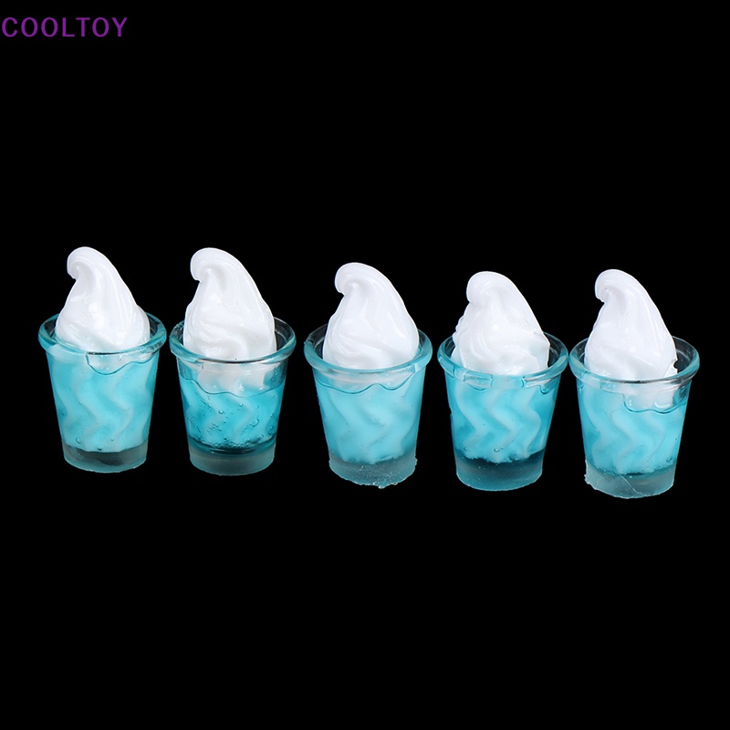 Set 10 Ly Kem Đồ Chơi Búp Bê Cỡ 1 / 12