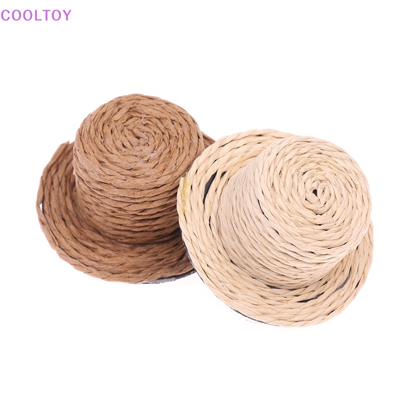 Mô Hình Nón Rơm Giáng Sinh Trang Trí Nhà Búp Bê