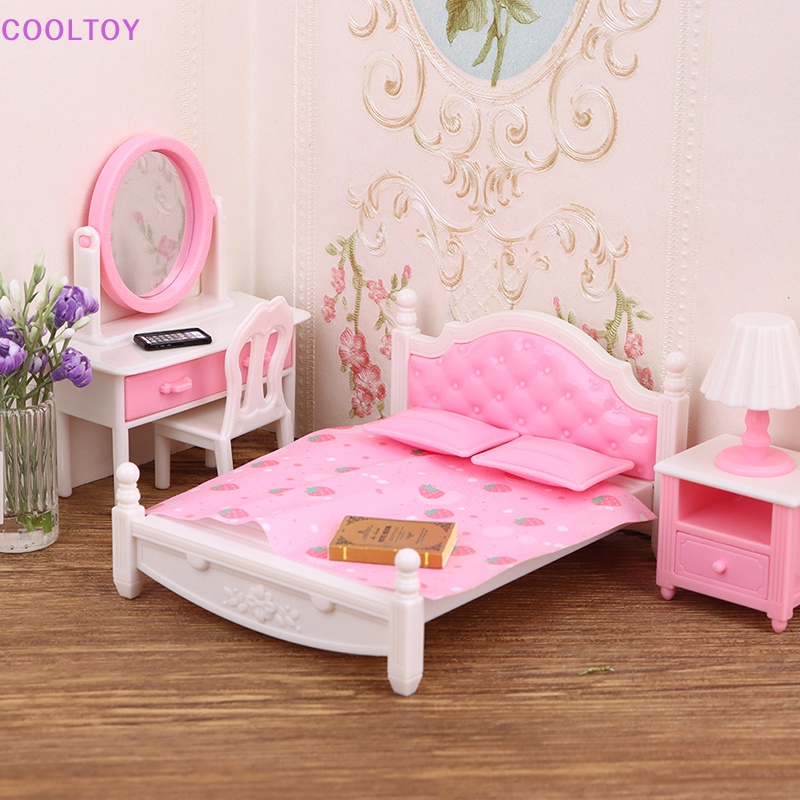 Cooltoy Bộ Đồ Chơi Phòng Ngủ Cho Búp Bê Tỉ Lệ 1: 12