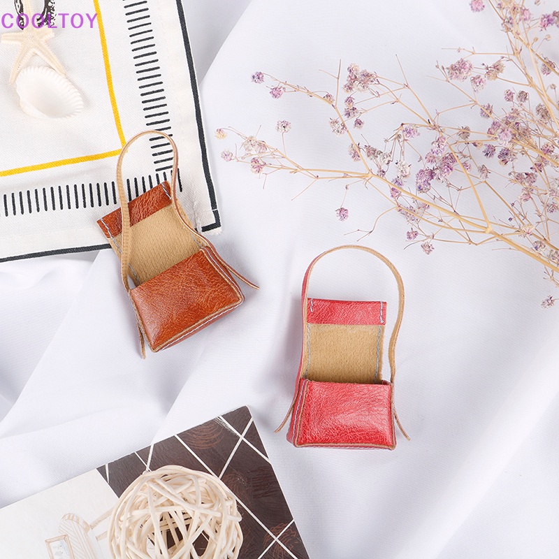 1 Túi Đeo Chéo Thời Trang Cho Nhà Búp Bê 1 / 6 1 / 12
