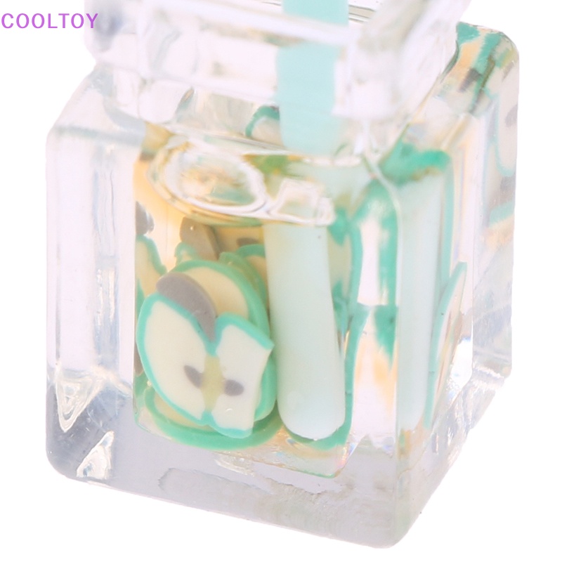 Set 10 Cốc Thủy Tinh Mini Đựng Trà Sữa / Trái Cây / Cà Phê Diy Nhiều Màu Sắc