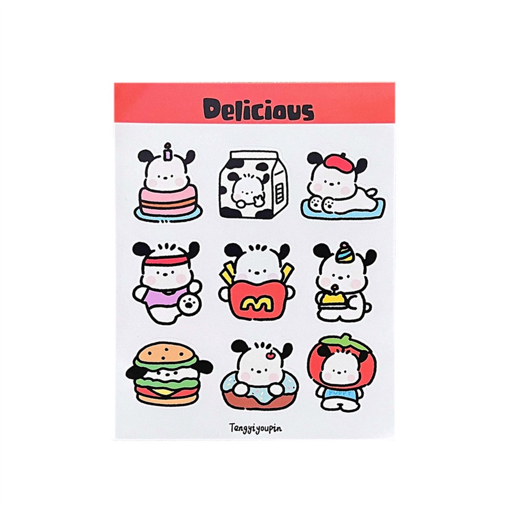 Sticker Biểu Tượng Cảm Xúc Dễ Thương Dán Trang Trí