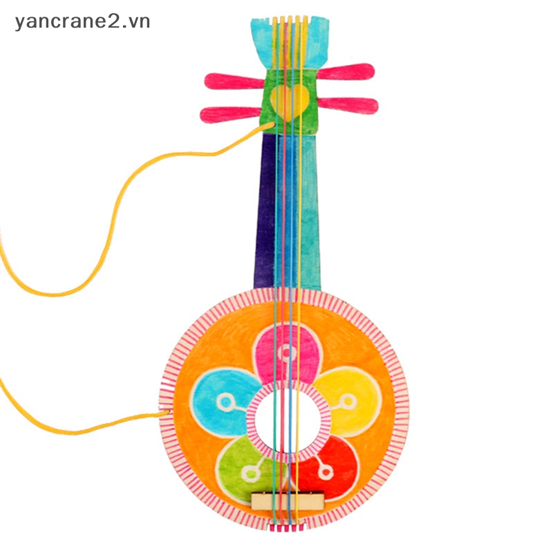 1 Đồ Chơi Đàn Ghita Handmade DIY Sáng Tạo Cho Bé {yancrane2.vn}