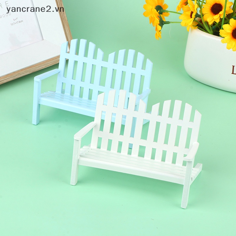 1 Bộ Mô Hình Ghế Dài / Đôi / Ghế Dài 1: 12 Độc Đáo Trang Trí Nhà Búp Bê