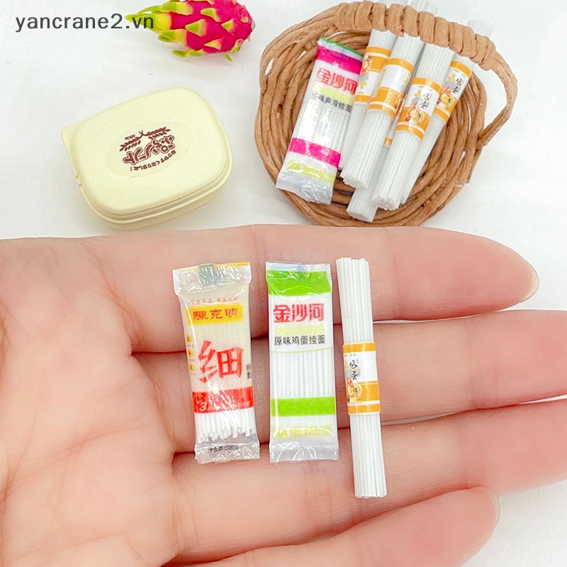 Bộ Đồ Chơi Mô Hình Mì / Trứng / Thức Ăn Mini Tỉ Lệ 1: 12 Trang Trí Nhà Búp Bê 1: 12