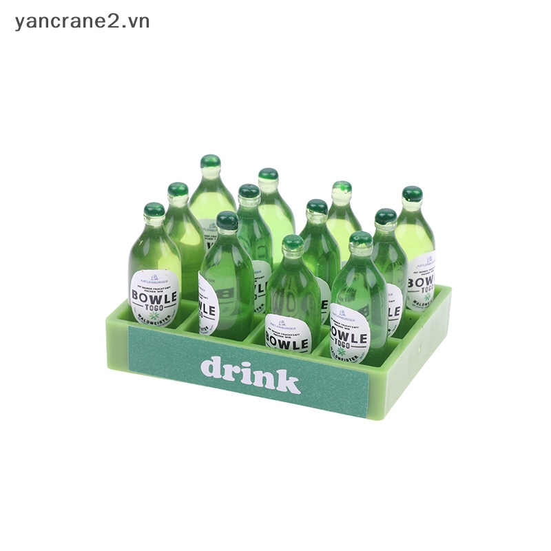 Bình Nước Khoáng / Thức Ăn Mini Kèm Xô Mini Cho Nhà Búp Bê yancrane2.vn