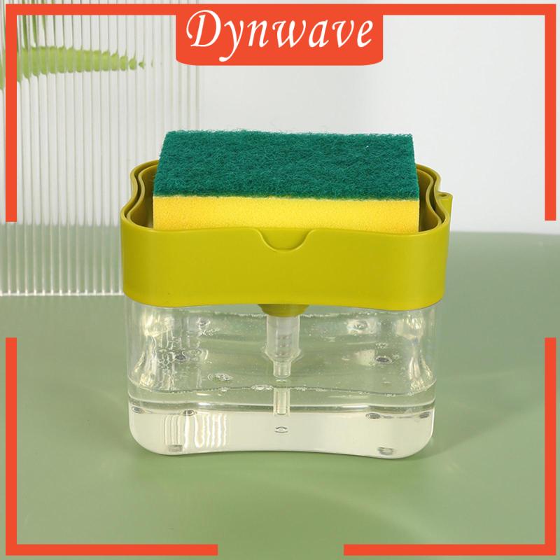 Bình Đựng Xà Phòng Dạng Lỏng Kèm Giá Đỡ Bọt Biển Tiện Dụng Cho Nhà Bếp