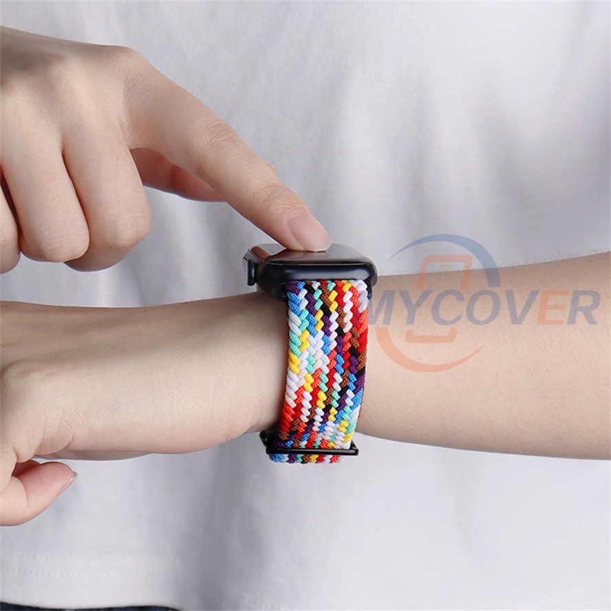 Dây Đeo Nylon Thay Thế Cho Đồng Hồ Thông Minh Apple Watch Series 8 Ultra Pro 7 6 SE 5 4 3 2 1 Size 49mm 41mm 45mm 44mm 42mm 40mm 38mm