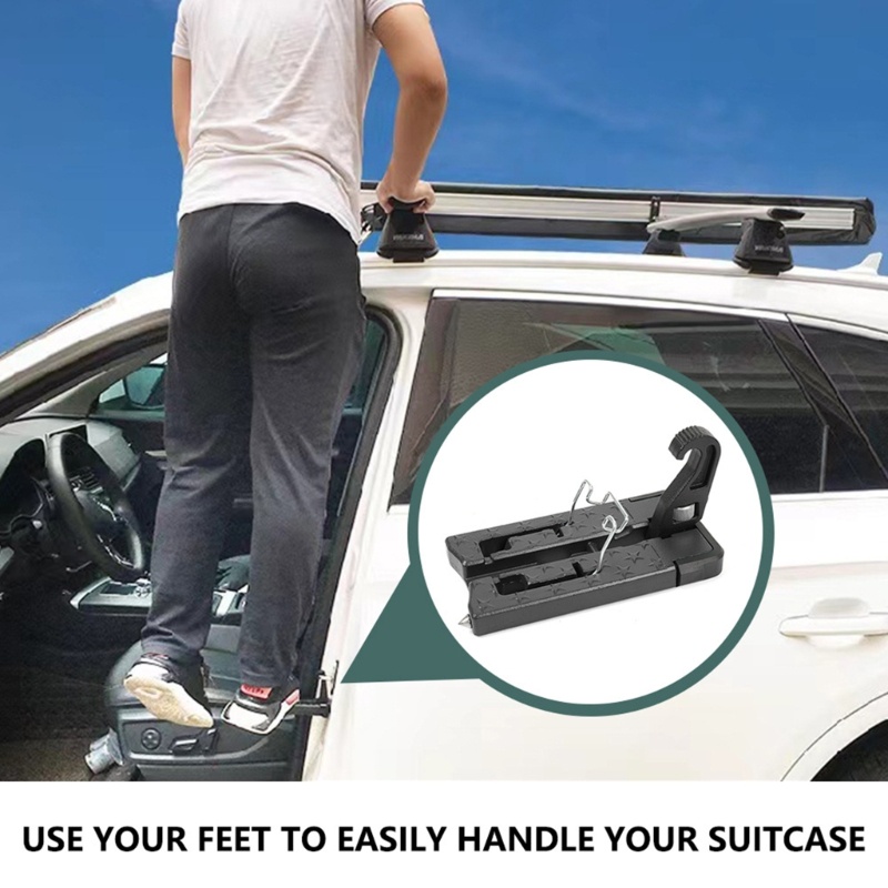 Rox Giá Đỡ Bàn Đạp Chân Gắn Nóc Xe Hơi SUV Đa Năng