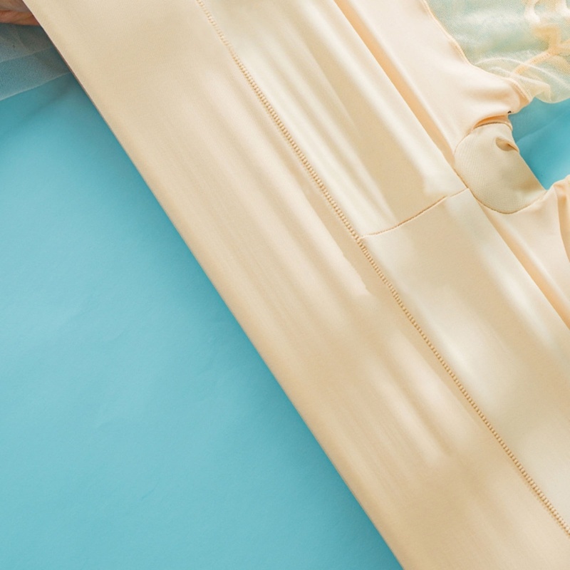 Quần Legging Ngắn Bằng Lụa Mát Không Đường May Co Giãn Dành Cho Nữ