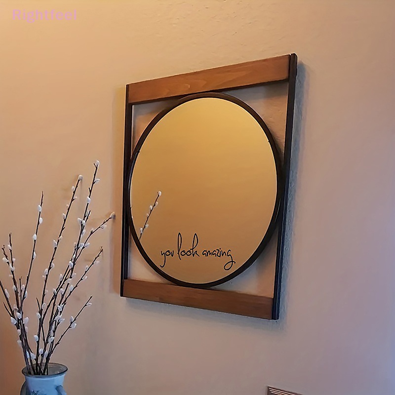 1 Đề Can Vinyl Tráng Gương Dán Cửa Phòng Tắm Trang Trí Mới