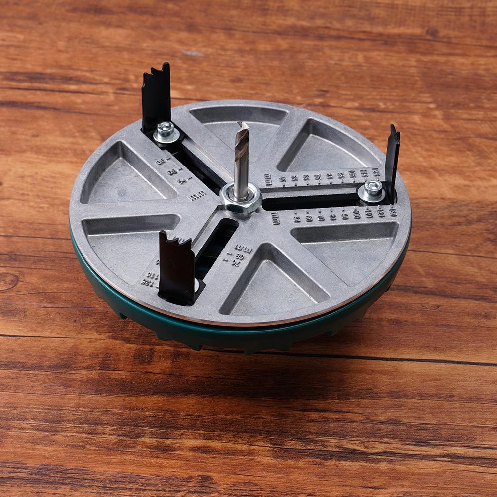 Dụng cụ khoét lỗ gỗ khoét thạch cao 45-130mm gắn máy khoan SMARTOOL