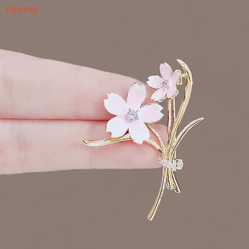 Ghim Cài Áo Hình Hoa Thời Trang Cho Nữ