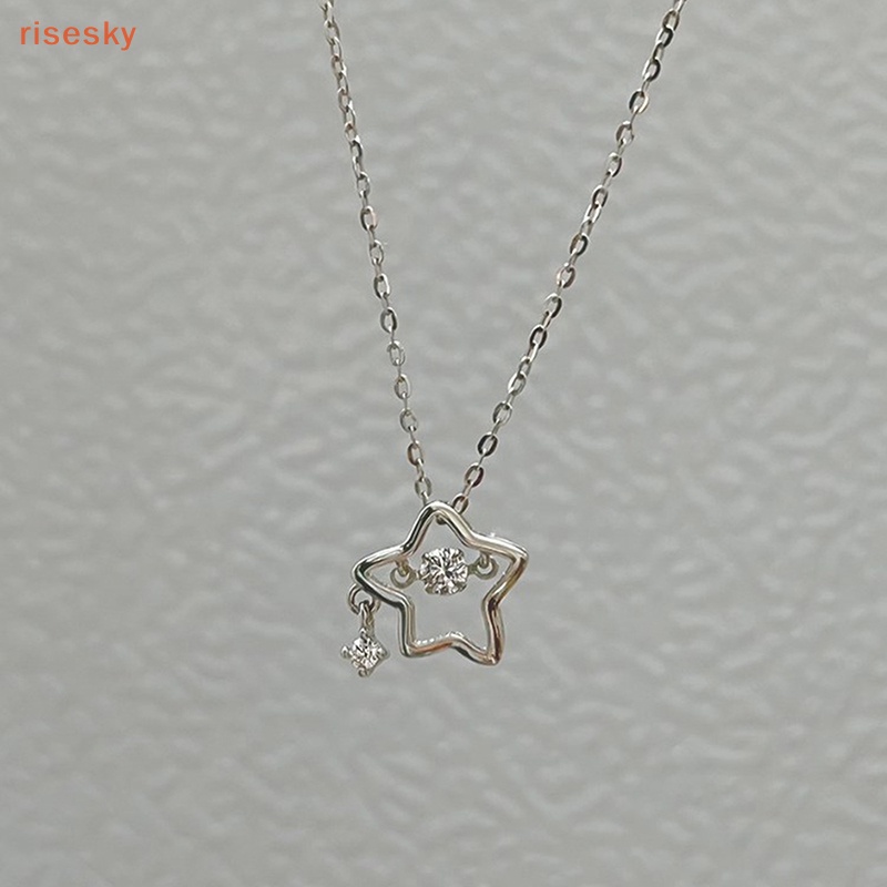 Vòng cổ Mặt Hình Ngôi Sao Đính Đá Lấp Lánh Thời Trang Cho Nữ Y2k