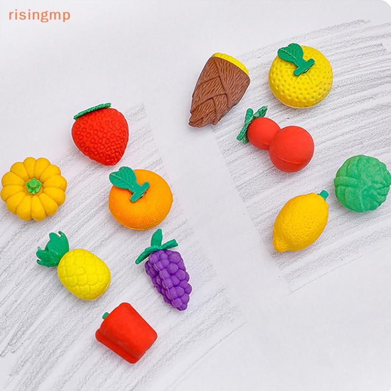 Gôm Tẩy Hình Trái Cây Gacha Mini Dễ Thương
