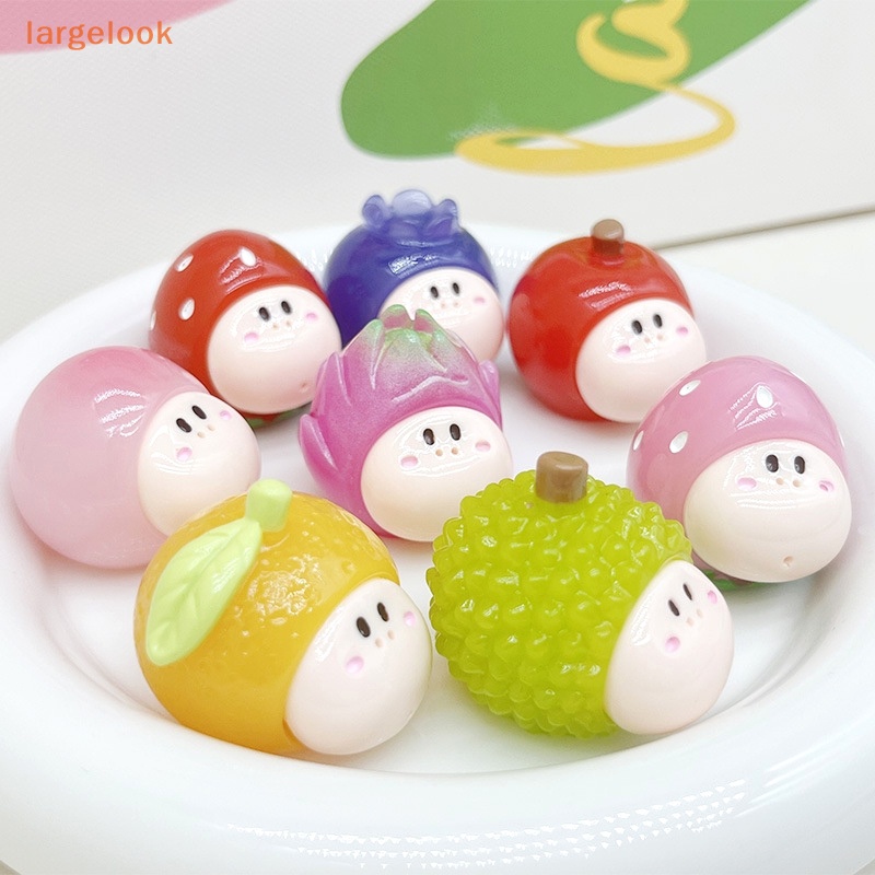 1 Đồ trang trí Trái Cây Hoạt Hình Phát Sáng Trang Trí Tiểu Cảnh