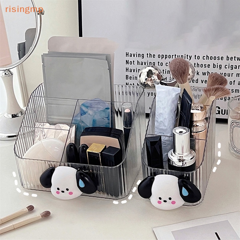 Hộp Đựng Bút / Mỹ Phẩm Để Bàn Trong Suốt Đơn Giản Tiện Dụng Cho Học Sinh / Văn Phòng