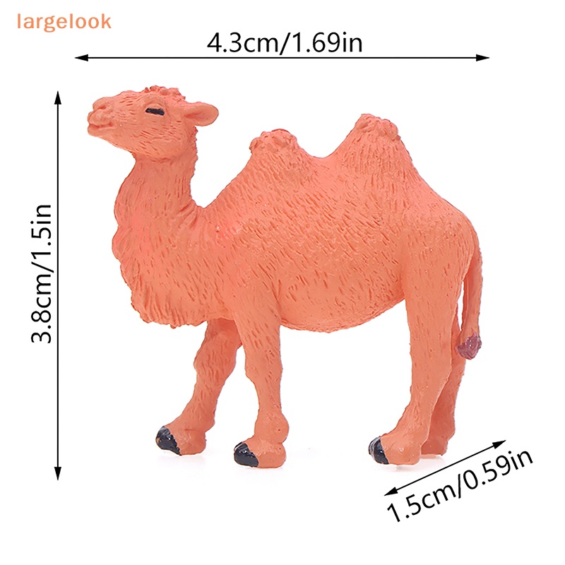 1 Đồ trang trí Lạc Đà Mini Trang Trí Nhà Búp Bê