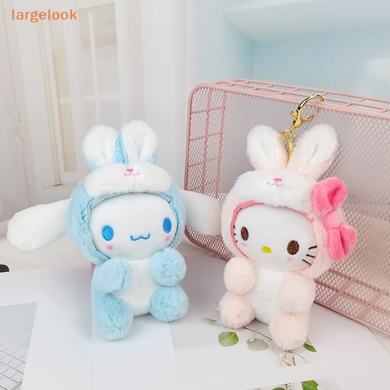 SANRIO Móc Khóa Hình Chú Chó Nhồi Bông Mềm Mại Dễ Thương