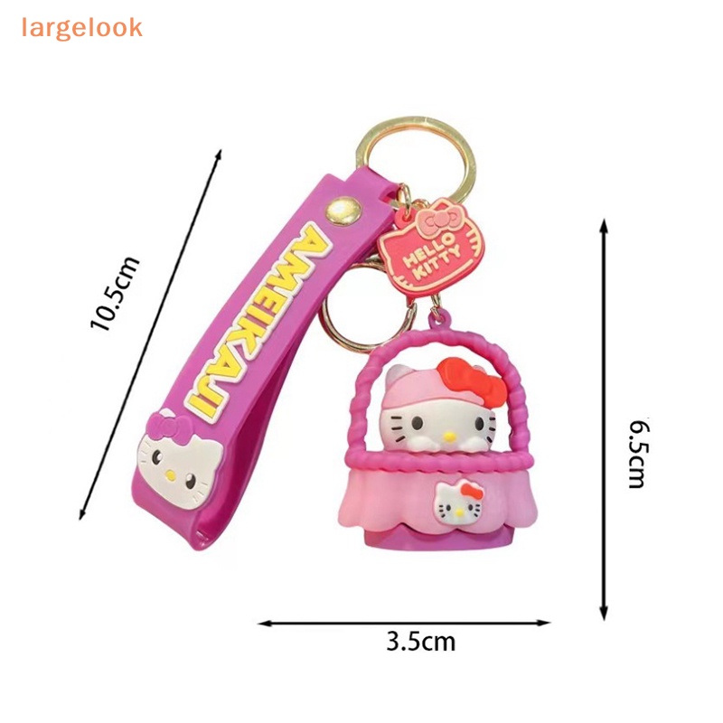 Móc Khóa Hình Giỏ Hoa Sanrio Dễ Thương