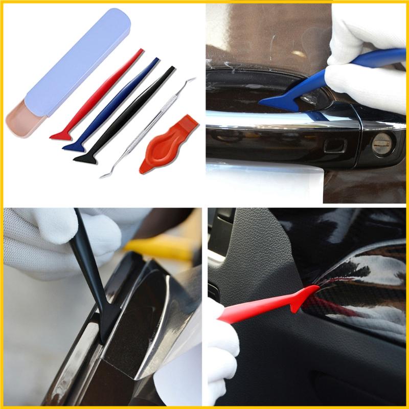 Bộ 5 Dụng Cụ Sửa Chữa Cửa Kính Xe Hơi Bằng Vinyl