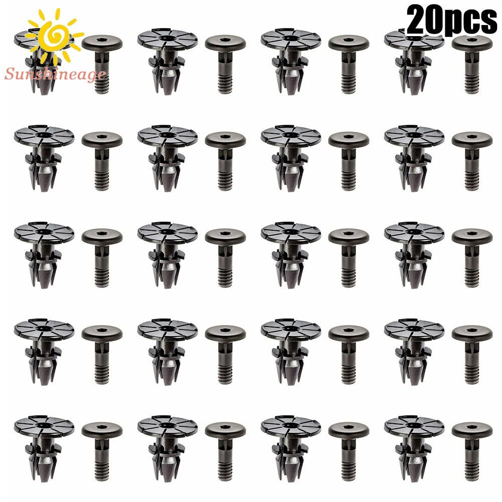 Set 20 Cặp Đinh Vít 27mm Màu Đen Chuyên Dụng Cho Cửa Ra Vào