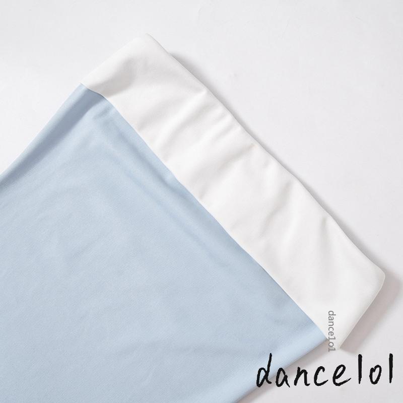 Đầm Mini Ôm Dáng Không Dây Cổ Thuyền Màu Sắc Tương Phản 1O1 Dành Cho Nữ