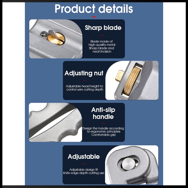 Dụng Cụ Tuốt Dây Cáp Zevaret Si-01 10-25mm