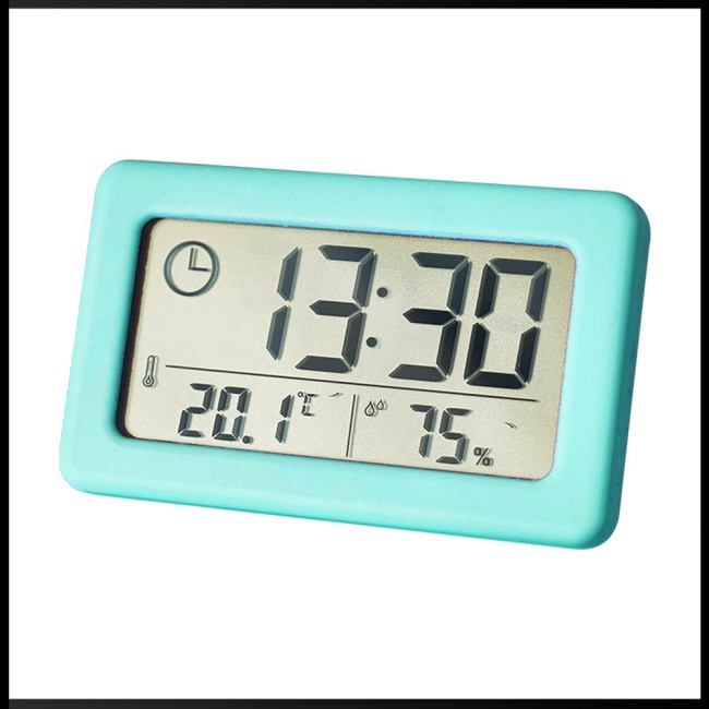 Đồng Hồ Kỹ Thuật Số Để Bàn Có Thể Gập Lại Đo Nhiệt Độ Và Độ Ẩm Trong Nhà