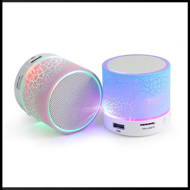 Loa Bluetooth Không Dây Âm Siêu Trầm Có Đèn Led Nhiều Màu Sắc