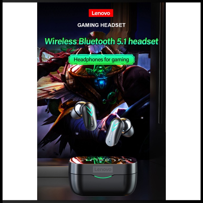 Tai Nghe Chụp Tai Zevaret Lenovo Xt82 Kết Nối Bluetooth Không Dây Có Thể Điều Khiển Cảm Ứng Kèm Mic