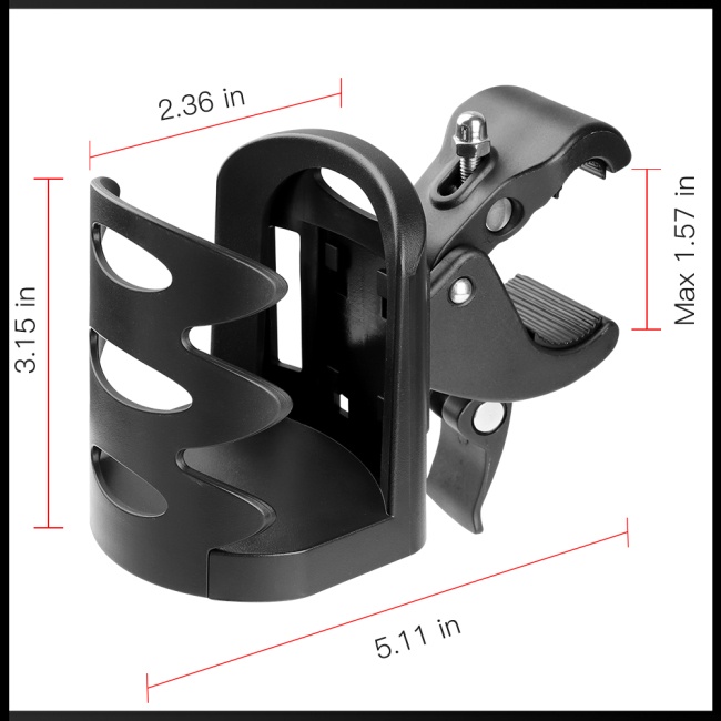 Giá Đỡ Bình Nước Đa Năng Có Thể Điều Chỉnh Gắn Xe Đạp Tiện Dụng