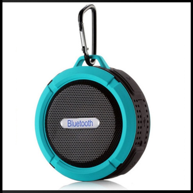 Loa Bluetooth Zevaret C6 Ip65 Chống Thấm Nước Thiết Kế Móc Hít Chân Không Tiện Dụng