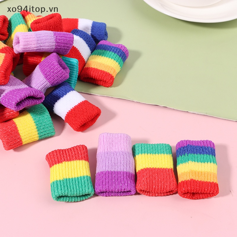 Set 10 Găng Bảo Vệ Ngón Tay Bằng Nhựa Tiện Dụng Chất Lượng Cao