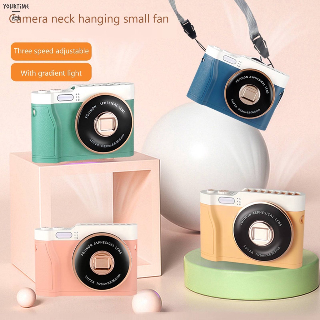 Quạt Điều Hòa Không Cánh Có Đèn Nhiều Màu 1200mAh