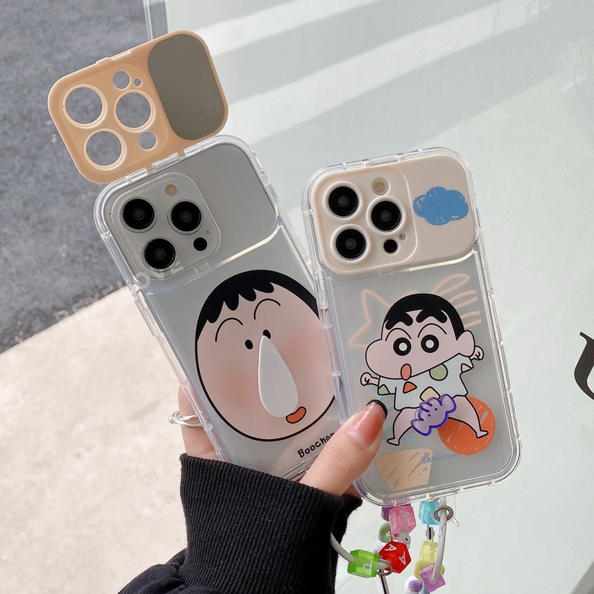Ốp Điện Thoại Silicone Mềm Hoạt Hình Cậu Bé Bút Chì Cho iPhone 6 6S 7 8 Plus 11 12 13 14 Pro MAX Mini Plus 11Pro X XR XS MAX SE 2020