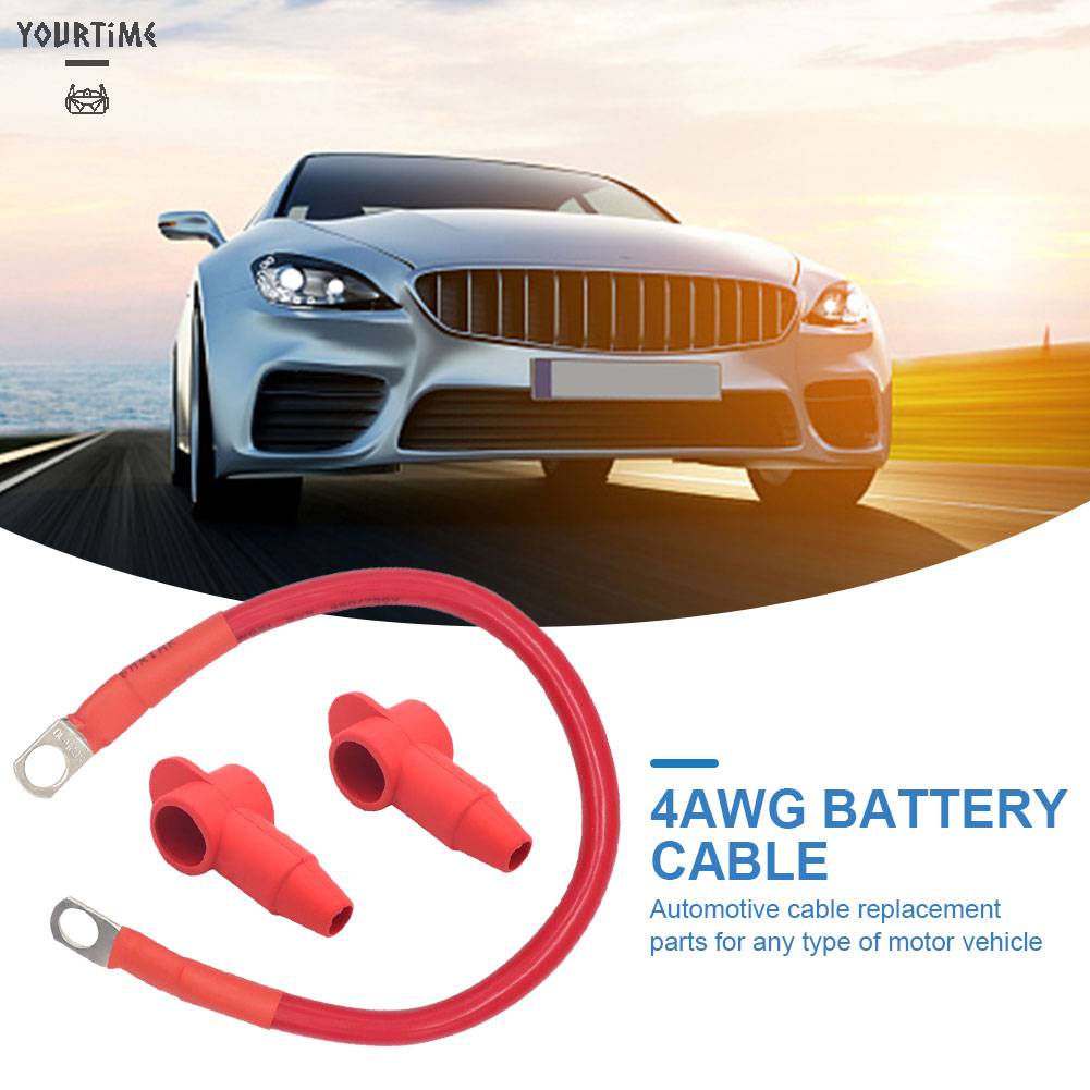 Dây Cáp Nguồn 4Awg Dài 30CM 25SQMM Cho Xe Hơi Xe Tải RV