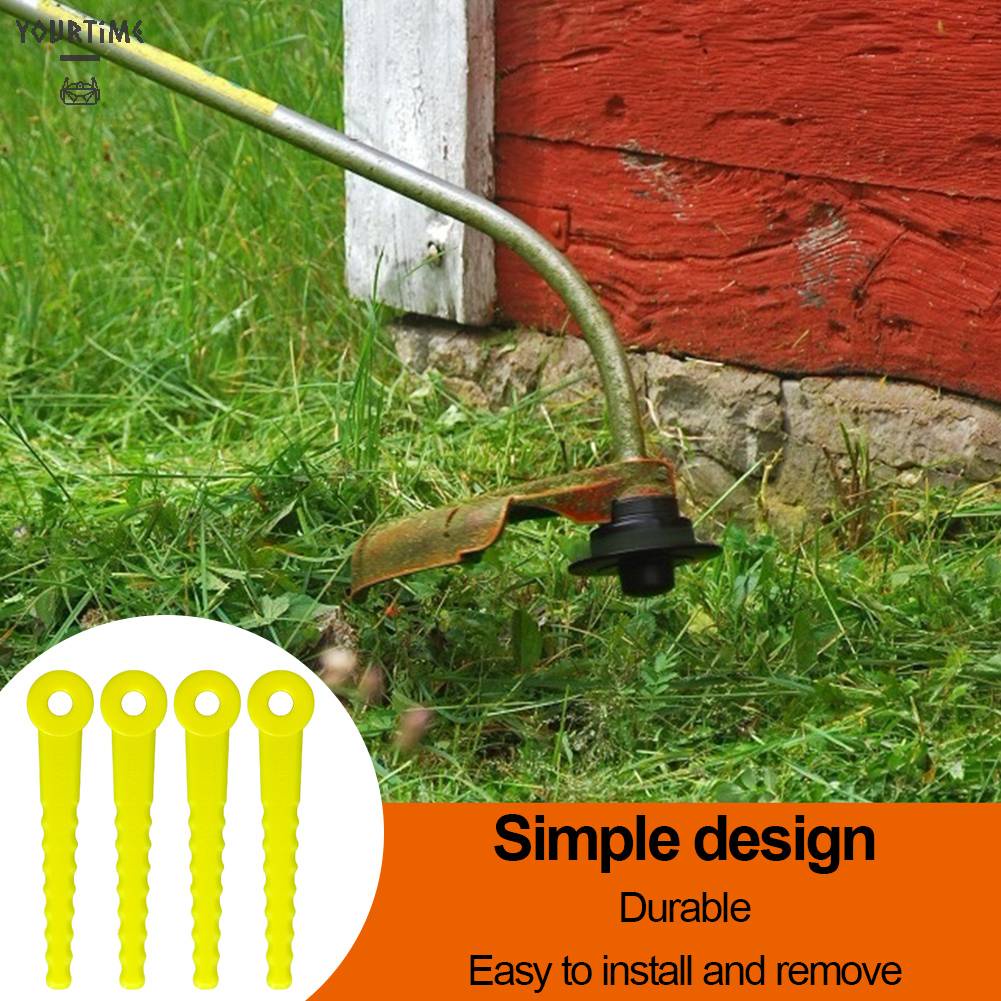 Set 10 / 50 Lưỡi Cắt Bằng Nhựa Phụ Kiện Cho Máy Cắt Cỏ