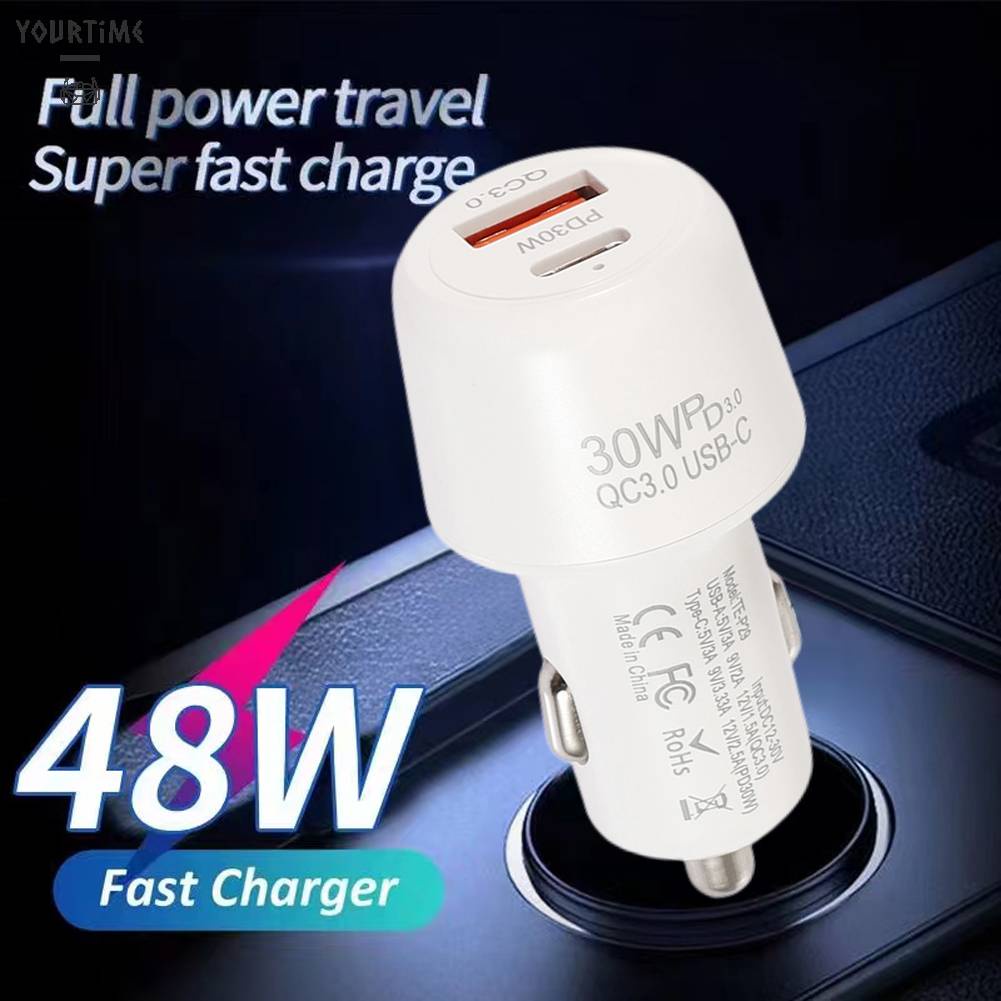 Sạc Nhanh 48W 2 CổNg USB A Cho Huawei Xiaomi