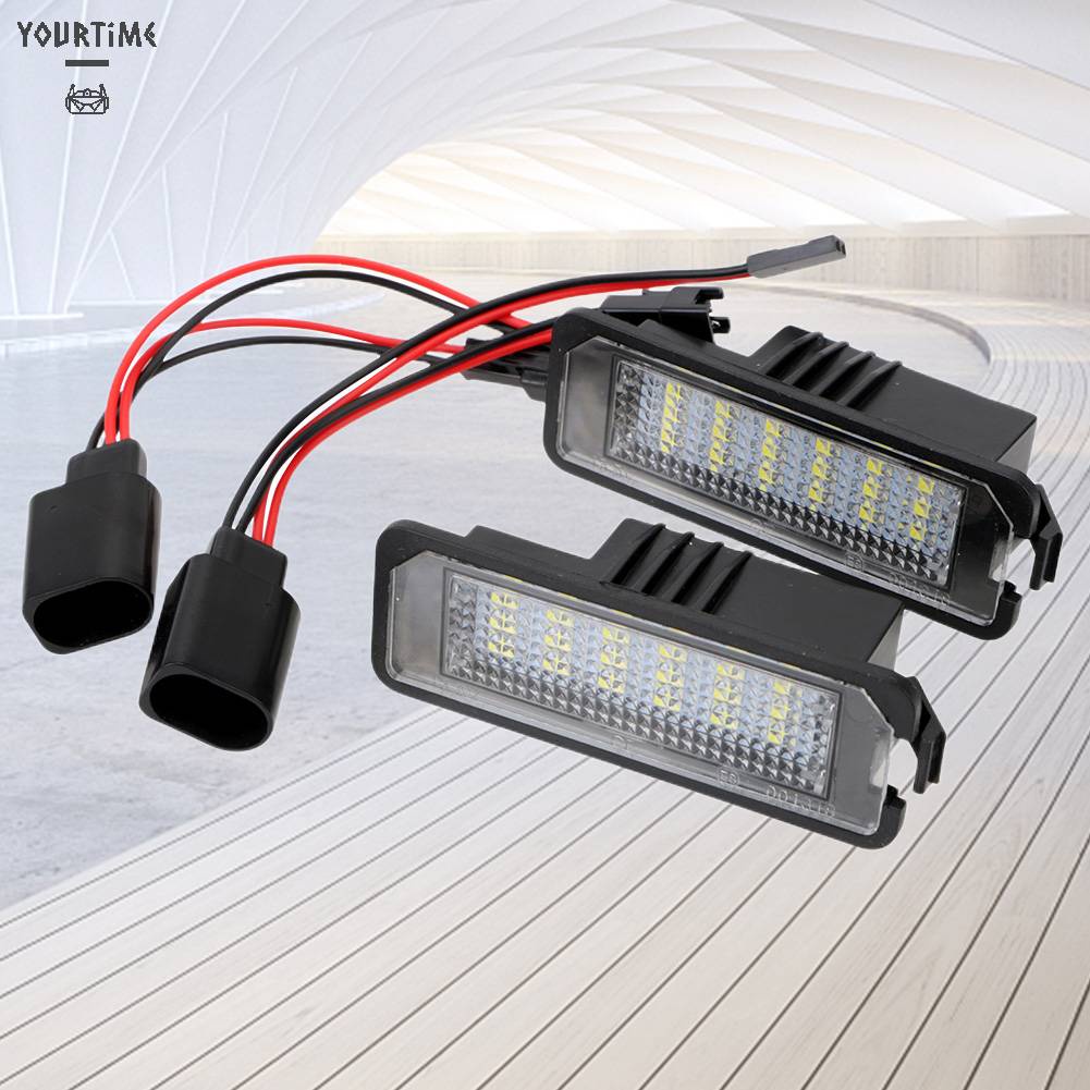 Đèn ChiếU SáNg BiểN Số Xe 12V 6500K Cho VW Golf 4 5 6 7 Passat B6 3C