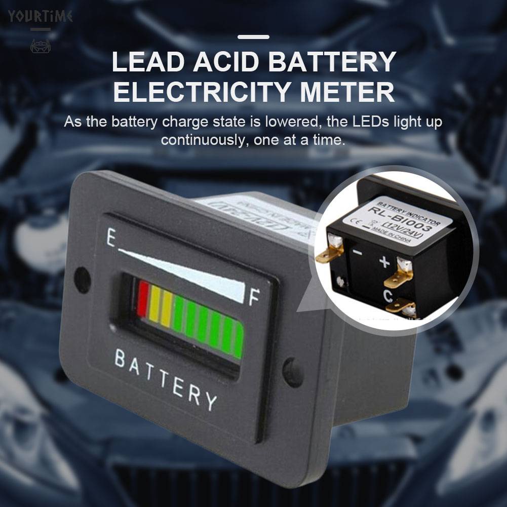 Thiết Bị Kiểm Tra Điện Áp Cho Xe ATV 12V / 24V / 48V