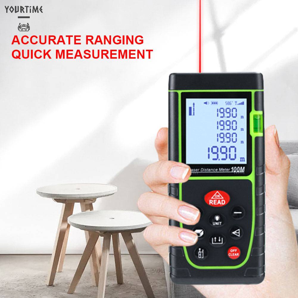 Máy Đo Khoảng Cách Điện Tử Bằng Tia Laser Chính Xác 40M