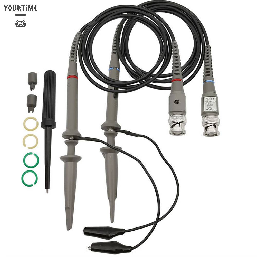 Bộ 2 Cuộn Dây Thử Nghiệm P6100 100MHz Cho Kính Hiển Vi Oscilloscope