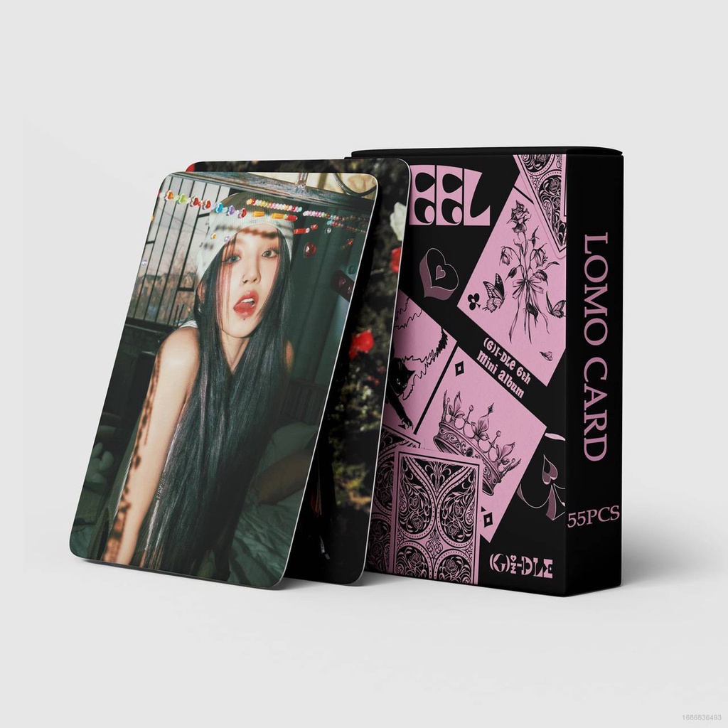 Set 55 Tấm Ảnh LOMO card I FEEL Cho Mi yeon Minnie Jeon So-yeon YUQI Yeh Shuhua BY3