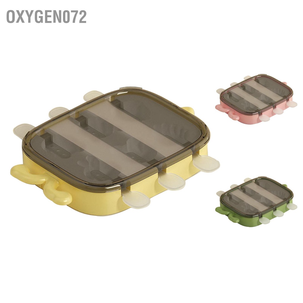 Oxygen072 Khuôn Làm Kem Hoạt Hình Động Vật Silicone Cấp Thực Phẩm Máy Dụng Cụ Tự Chế